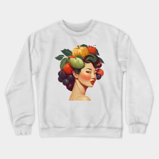 Fruitful Asian Woman Crewneck Sweatshirt